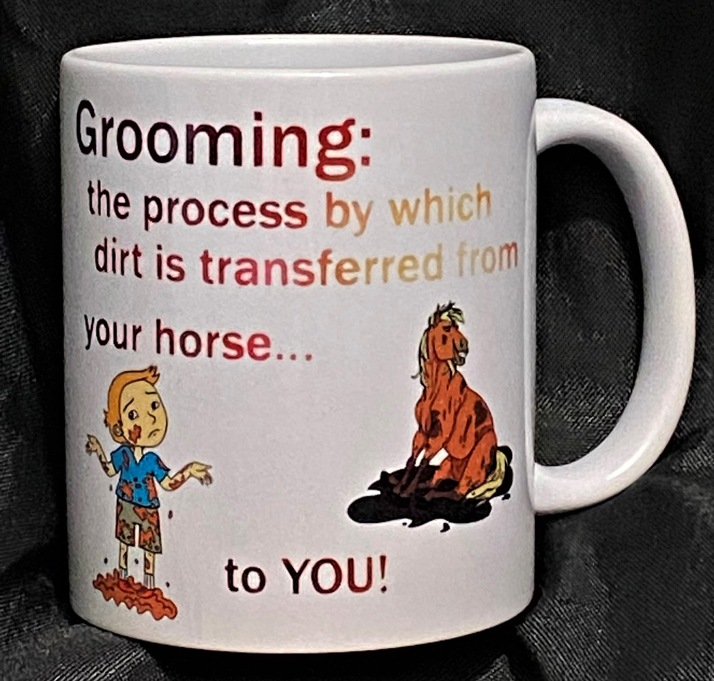 Cup with Cute Horse Sayings