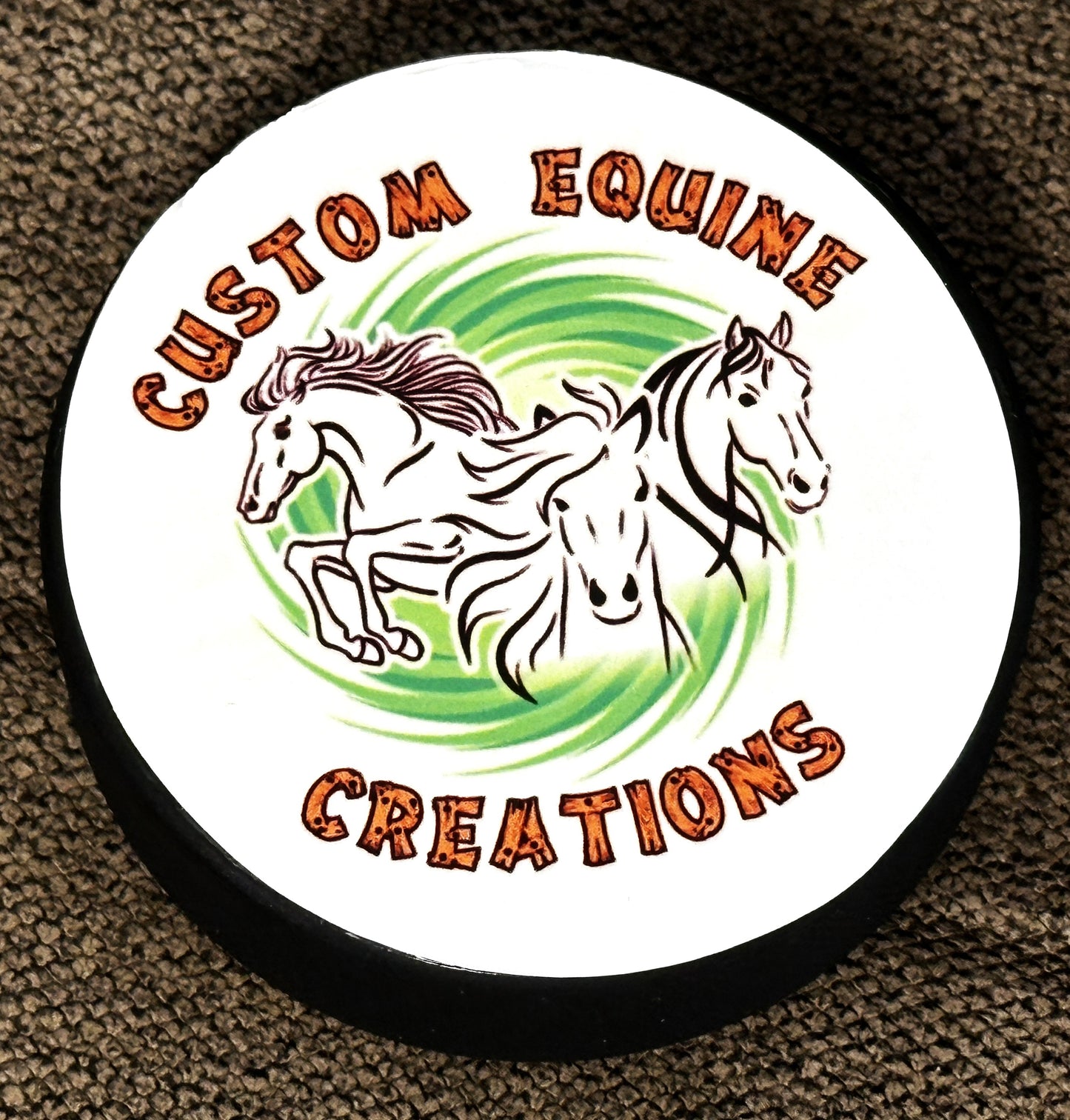 Custom Hockey Puck Paperweights