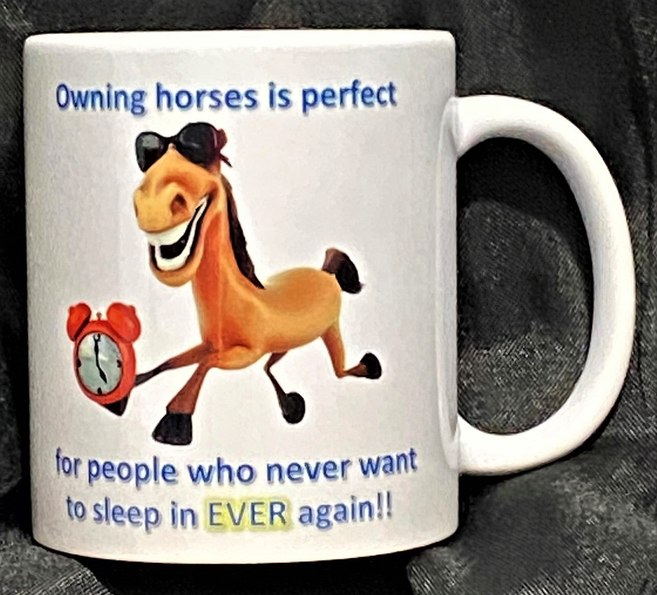 Cup with Cute Horse Sayings